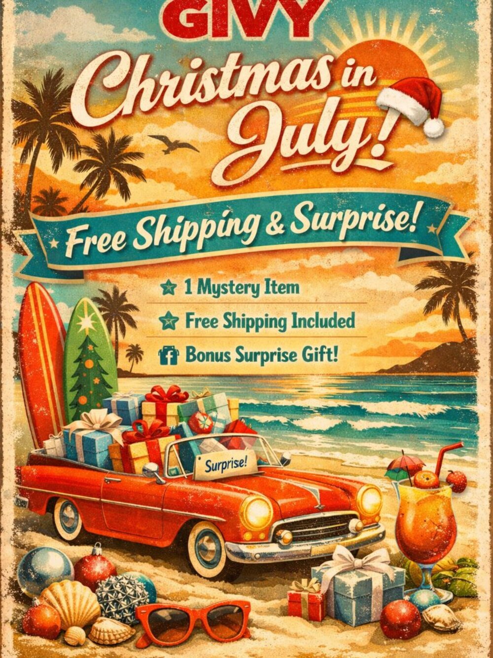 Christmas In July- Flyer